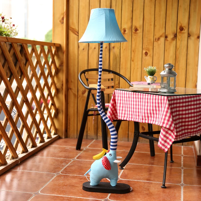 Детский стоячий светильник для гостиной украшение из ткани ручной работы с