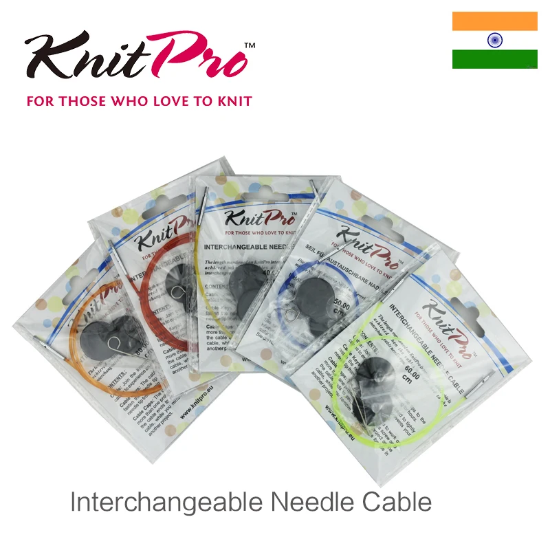 KnitPro Сменные Цвет шнур/Игольный кабель|needle acupuncture|cable dslneedles crochet |