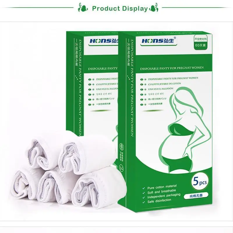 5 трусики для беременных нижнее белье Одноразовые стерилизованные