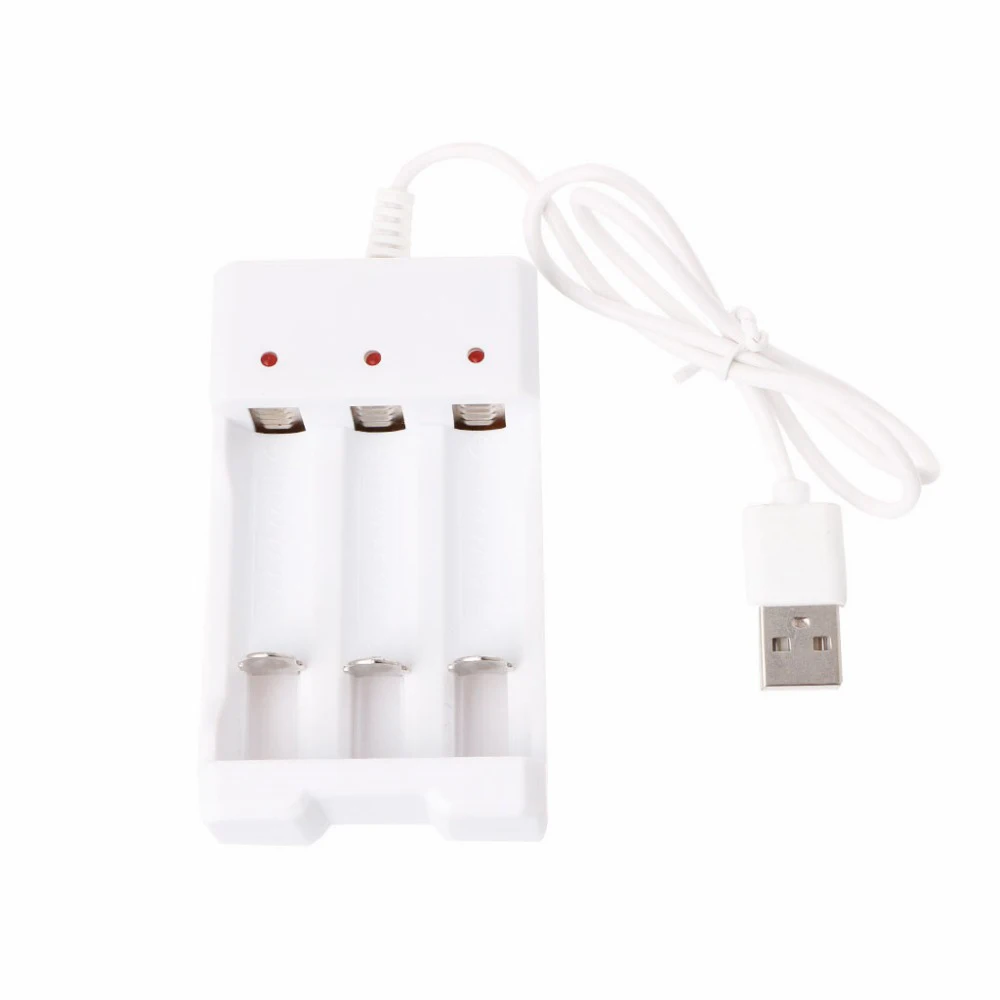 USB выход зарядное устройство для AA/AAA батареи Универсальный перезаряжаемый аккумулятор быстрая зарядка адаптер батарея зарядки инструменты - Цвет: USB 3 Slots