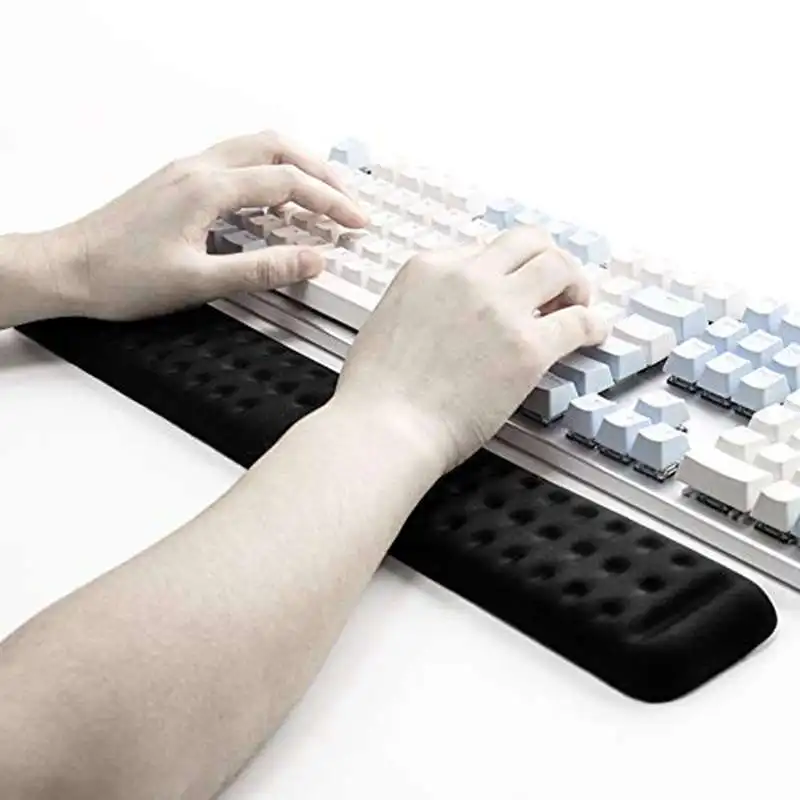 Клавиатура подставка для запястья игровой Tenkeyless Memory Foam поддержка рук офиса
