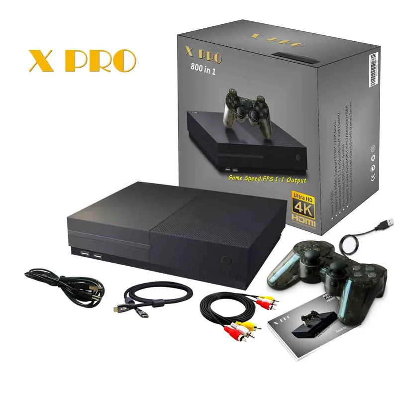 VOVPOZ X PRO видео HD игровая консоль поддержка 4K Hdmi выход 64 бит тв Встроенный 800