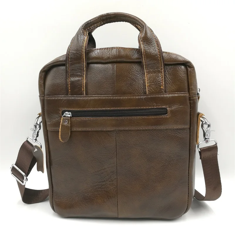 Высококачественные мужские сумки из натуральной кожи брендовые дизайнерские на