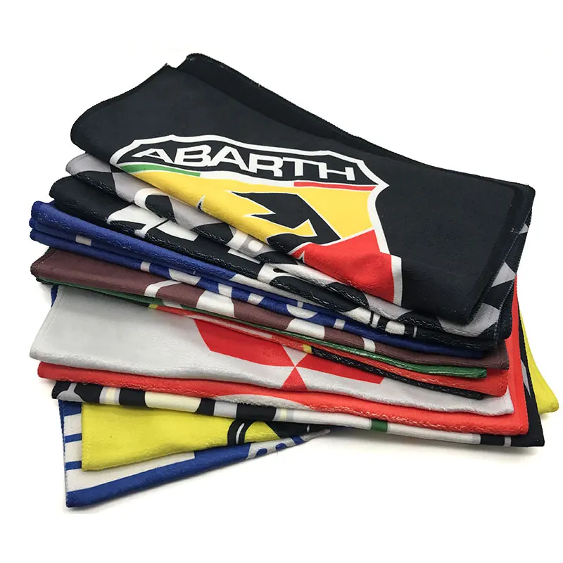 35*35CM Car Wash Microfiber Towel Cleaning Drying Cloth Hemming Care for dodge Ram Caliber Journey Caravan Durango | Автомобили и