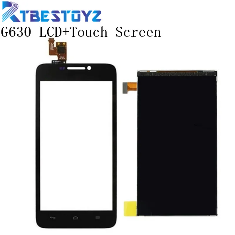 ЖК дисплей RTBESTOYZ 5 0 дюйма панель экрана для Huawei Ascend G630 + сенсорный экран дигитайзер