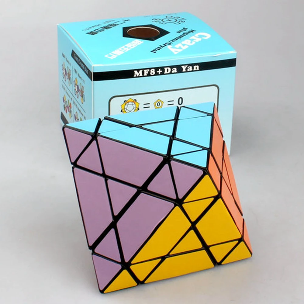 MF8 57 мм 3x3x3 Crazy Octahedron скоростная головоломка волшебный куб Развивающие игрушки для