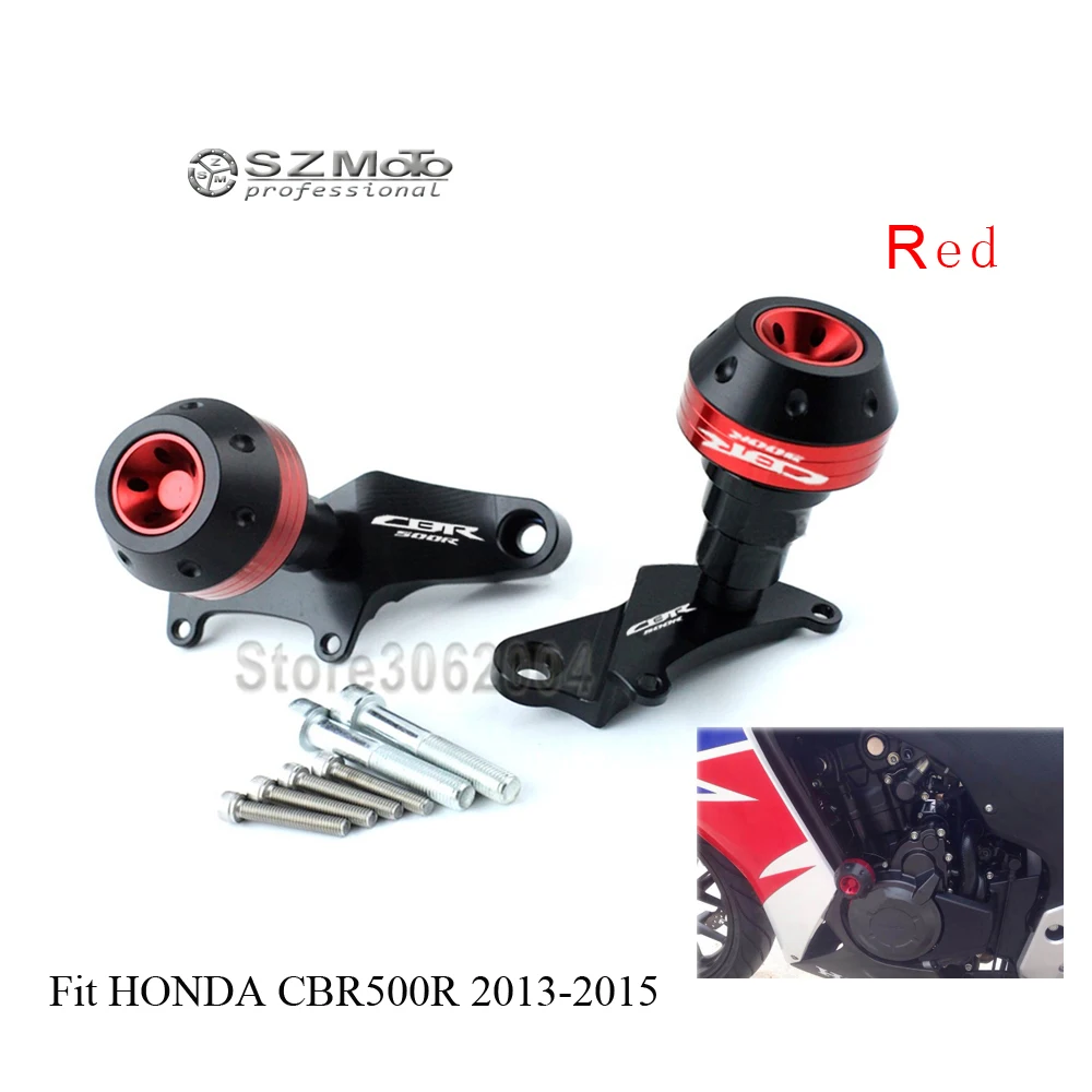 Для HONDA CBR 500R CBR500R CBR500 2013 2015 Рамка слайдер Крушение протектор бобины защита от