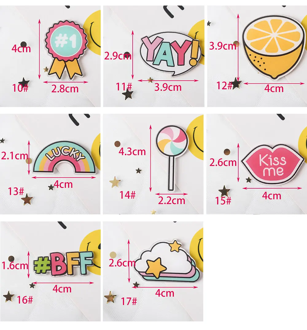 1 шт. микс конфеты Радуга мультфильм значки на булавке Kawaii значок bacgets на рюкзак значки на одежду акриловые значки Z74