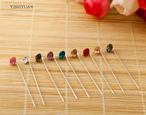 TZ1 Модный Стразы, мусульманский хиджаб, фотографический зажим