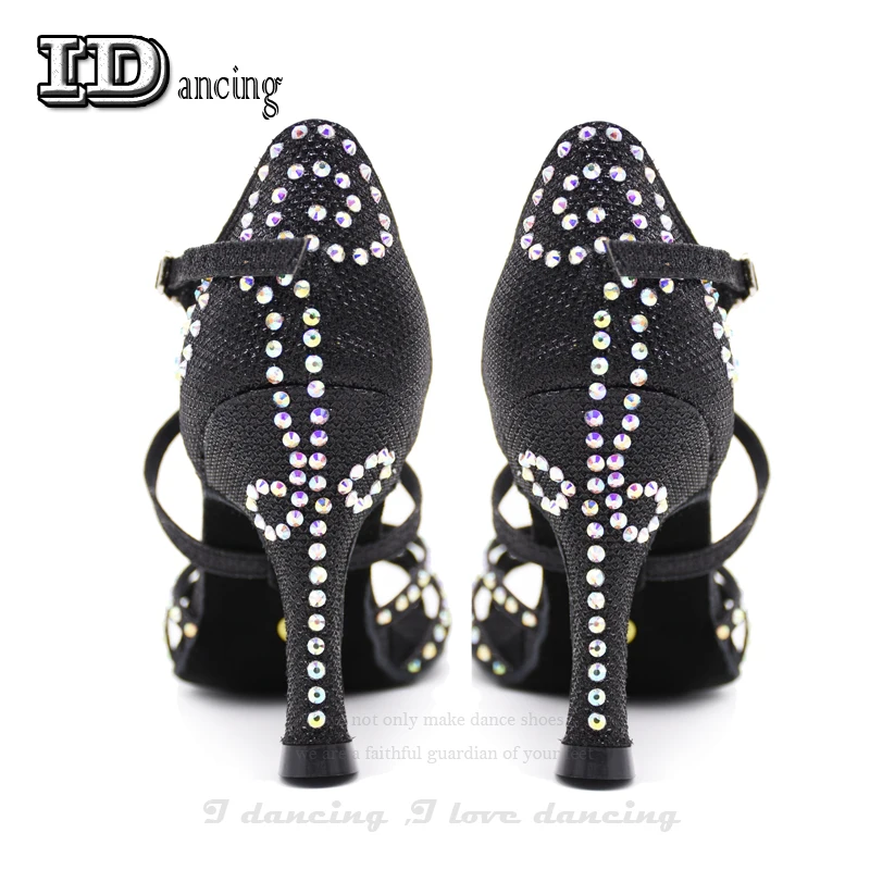 Современная танцевальная обувь бальные туфли для латинских танцев женская