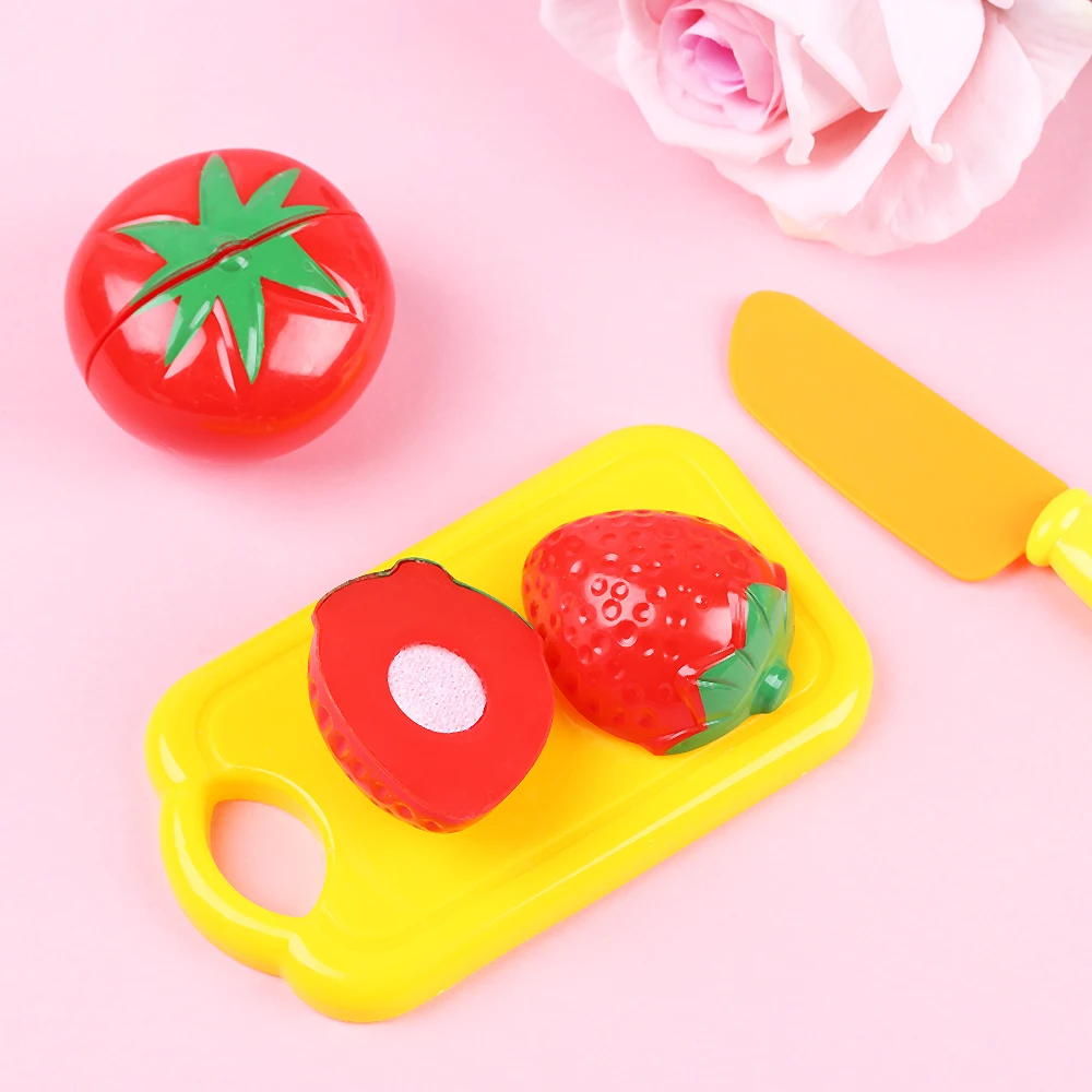 Забавное моделирование еды ранняя ucation фрукты овощи ролевые игры Дом Кухня