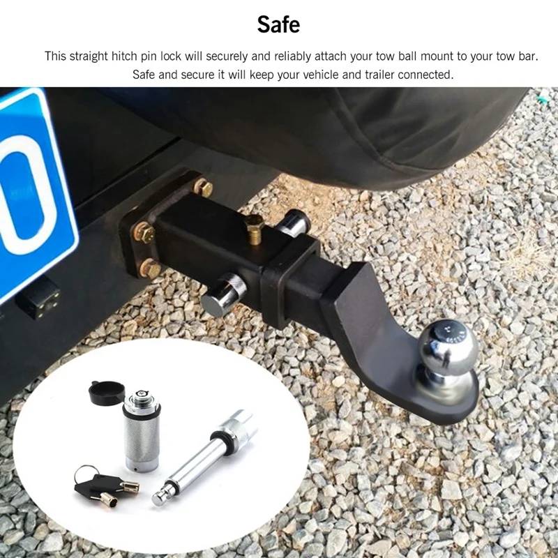 С замок Сверхмощный Замок 5/8 дюймов зацепка Прицеп гантели для всех типов