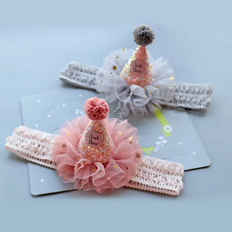 Herbabe 2pcs Baby Girl Head Band Jireh Bow Crown Headwear Newborn Infant Elastic Headdress Hair Accessories Photography Props | Детская