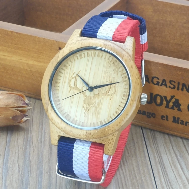 Новое поступление 2017 деревянные часы мужские и женские дизайнерские с