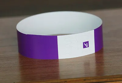 purple 200 упаковка, цветные бумажные браслеты с печатью для мероприятий, входных билетов, браслеты для бара, индивидуальные вечерние браслеты для соревнований, Тайвек - Цвет: purple