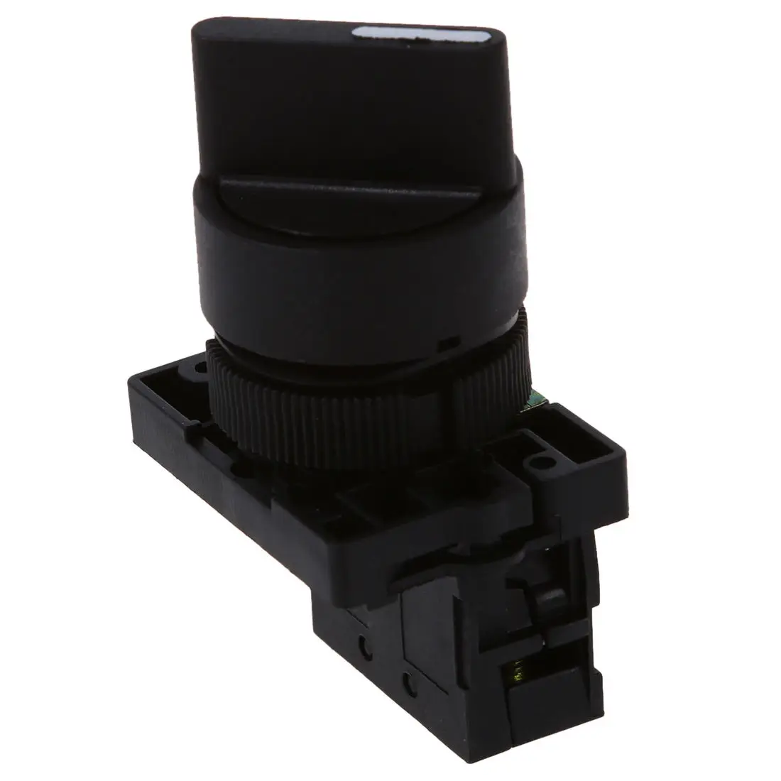 Вкл/Выкл Два 2 положения поворотный выбор переключатель 1 NO 10A 600V AC XB2-ED21 Прямая