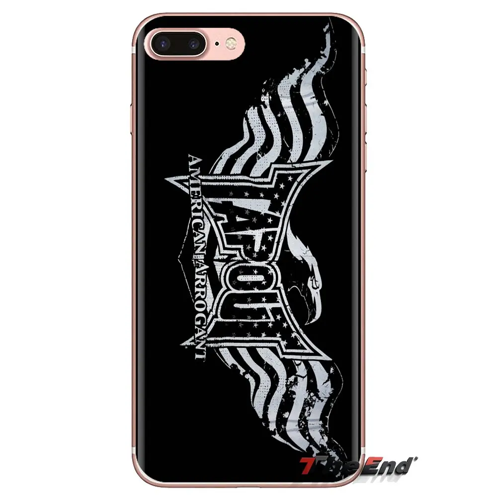 TPU Transparent Shell Cover For Huawei Mate Honor 4C 5C 5X 6X 7 7A 7C 8 9 10 8C 8X 20 Lite Pro Tapout Flames ufc mma Logo Badass |