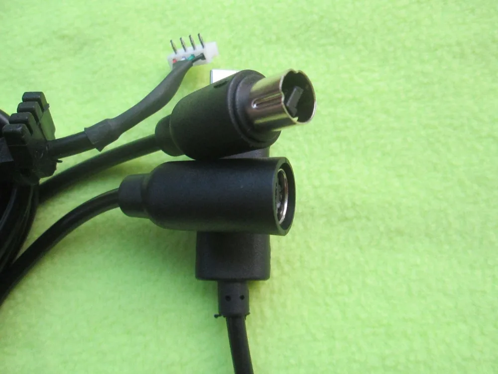 Провод длиной 1 8 м для Xbox360 черный серый USB игровой кабель Xbox 360 ремонтная часть
