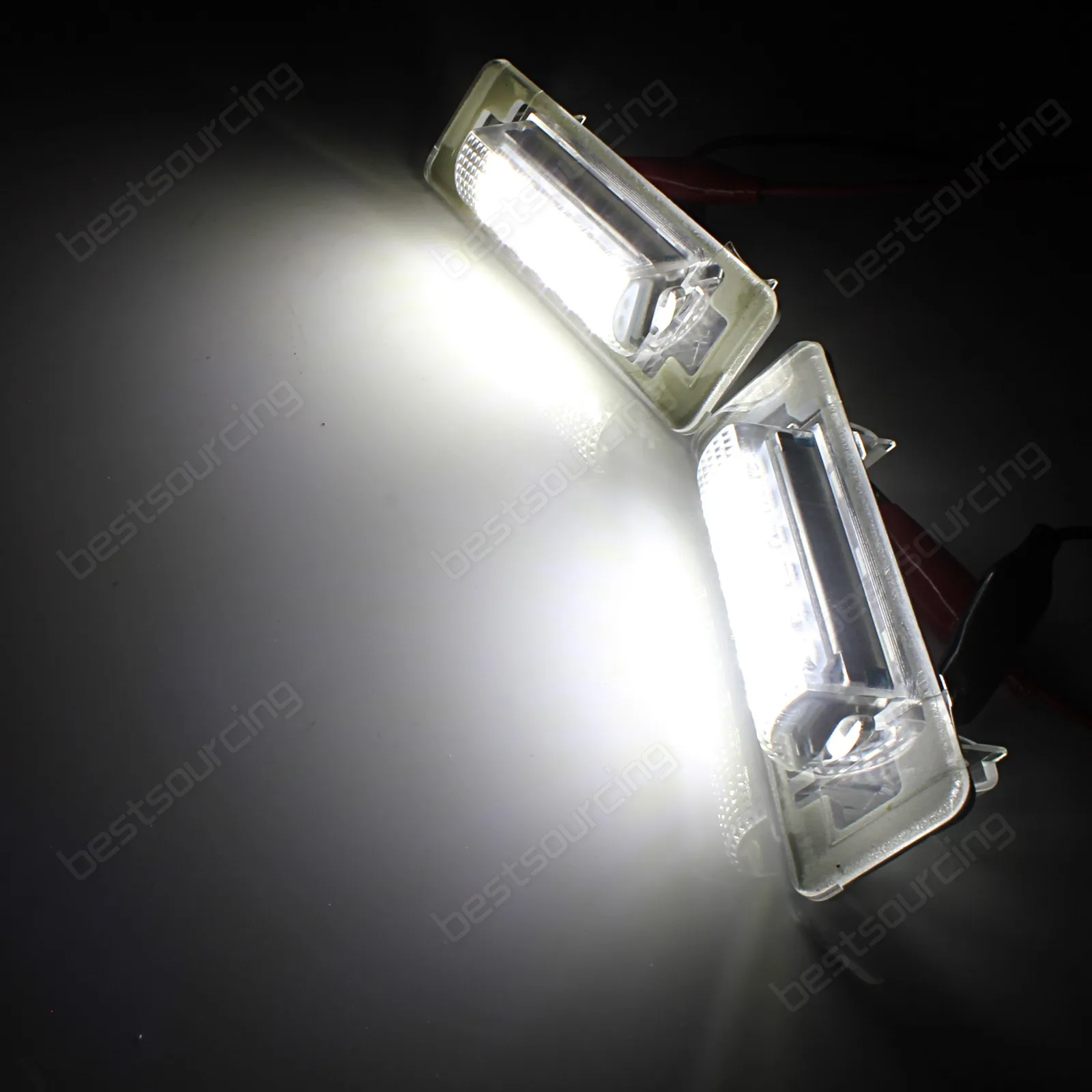 2X 18 SMD СВЕТОДИОДНЫЙ номерной знак ANGRONG Canbus для Mercedes W202 C180 C200D C220 C220D | Автомобили и