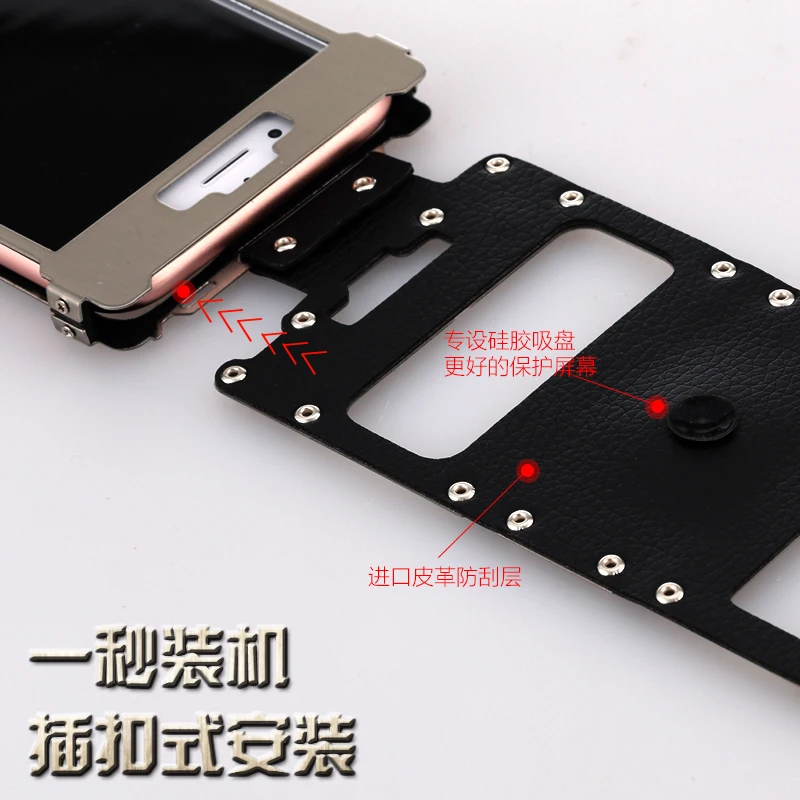 Металлический Чехол книжка с заклепками в ковбойском стиле Железный человек для