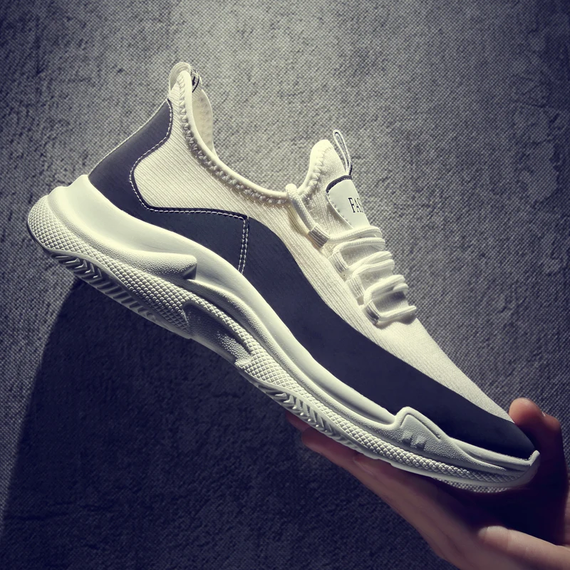 Чистая ткань тапки мужской 2019 Весенняя Новинка стильная дышащая обуви хан