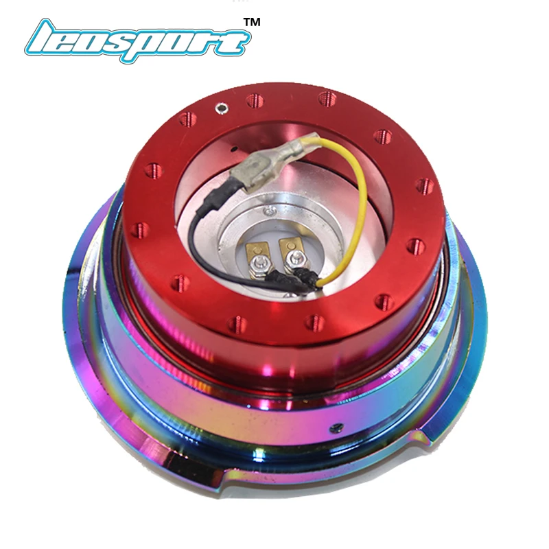 Новый Нео хром рулевое колесо racing Quick Release-черный красный серебристый зеленый