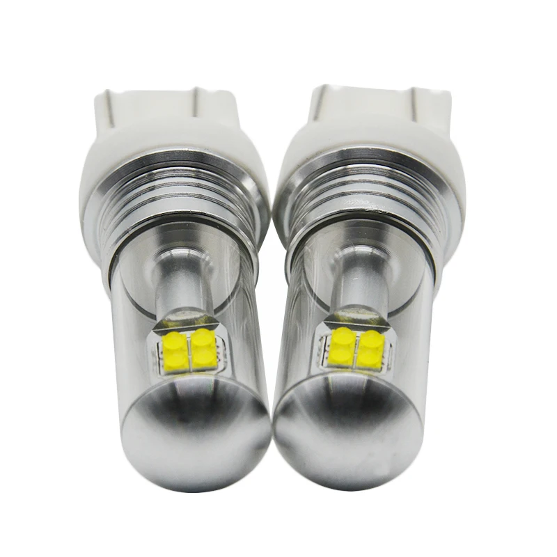 car signal lights 7443/3157 1157 Super Bright 40W LED auto brake fog lamp daytime running light stop bulbs 12V | Автомобили и