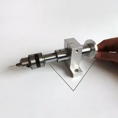 Точный центр под напряжением 0 6 мм с патроном для токарного станка вращающийся