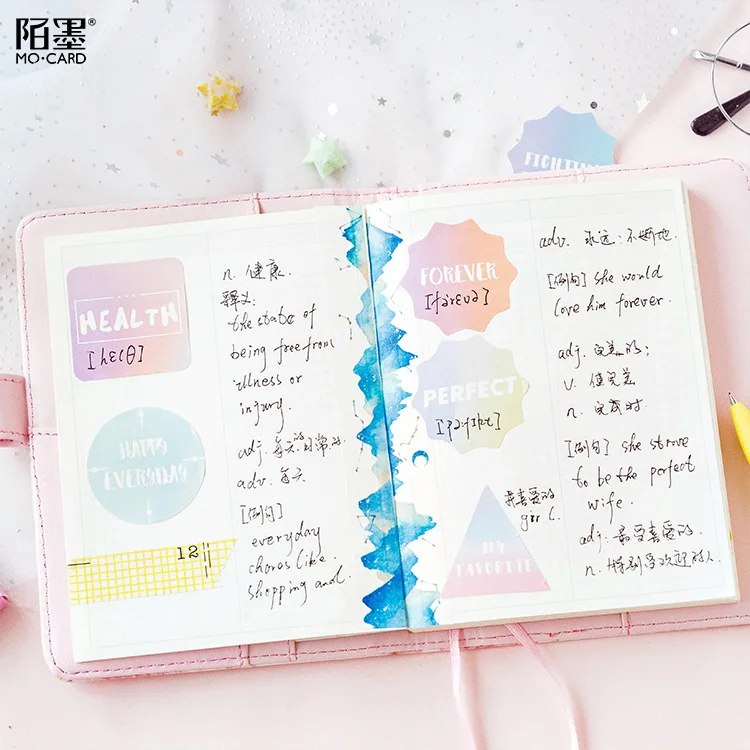 Лучшие пожелания Декоративные Канцелярские наклейки Скрапбукинг DIY дневник