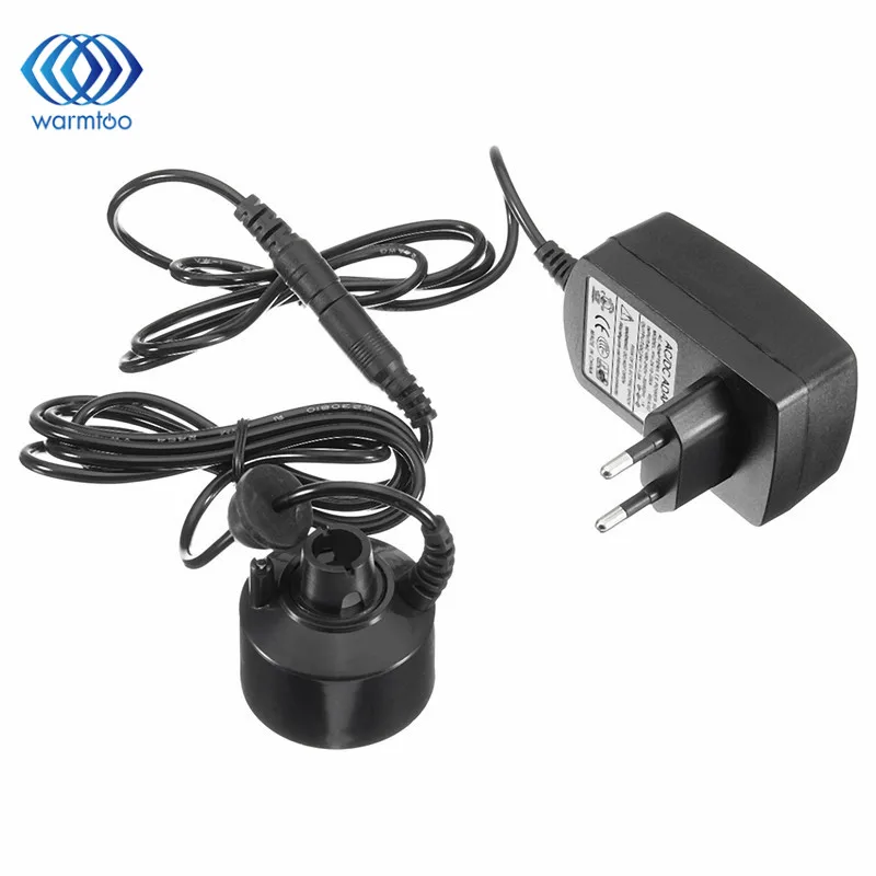 

24V DC 36mm Ultrasonic Mist Maker Fogger Fountain Pond Atomizer Humidifier + EU Plug Adapter Without Lights for Humidifier