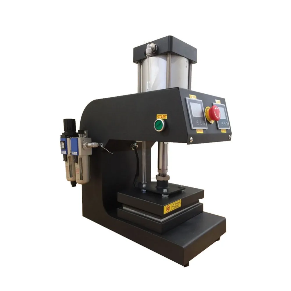 6x8 двойные нагревательные пластины пневматический термопресс для канифоли|press