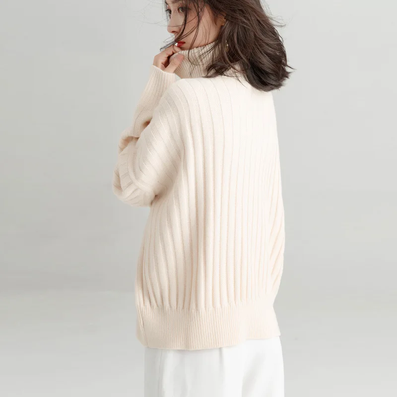 2018 Turtleneck Thick Winter Sweater Women Top Pullover Loose Cardigan Casual Womens Sueter Mujer Woman Outerwear RWC185031 |