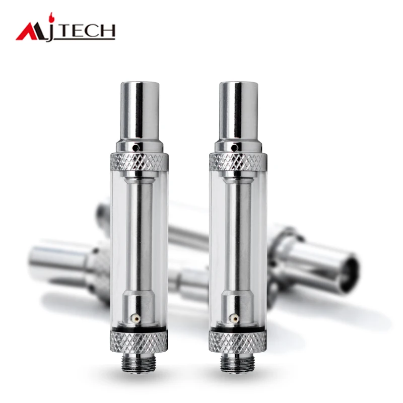 5pcs Original clearomizer 0.5Ml 1Ml Oil Cartridges Glass Tank Vaporizer Starter Kits Vape Top Airflow 1.6Ohm Dual Coil Atiomizer |