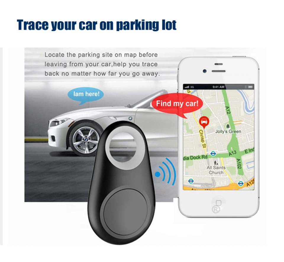 Bluetooth 4,0 приложение отслеживающее устройство Смарт Мини Портативный gps трекер анти-потеря сигнализации gps локатор для детей Дети ключи домашнее животное собака кошка