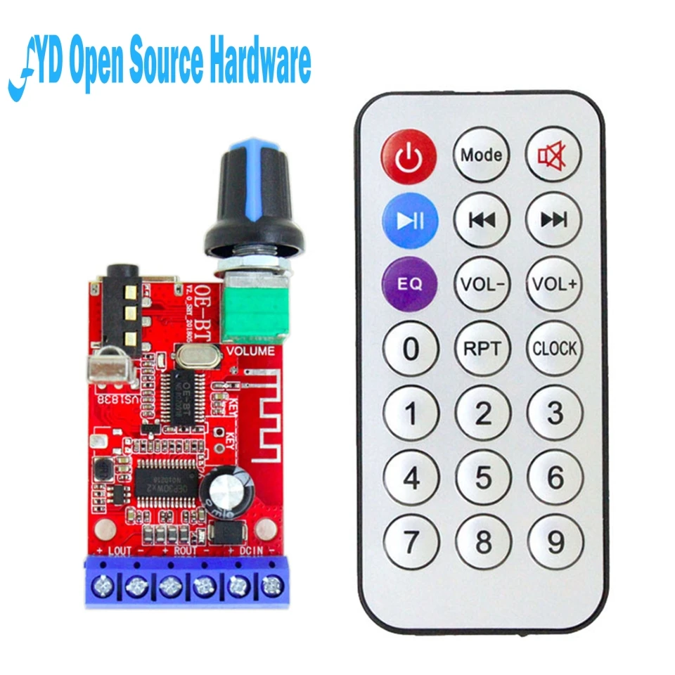 1 шт. встроенный Bluetooth усилитель мощности|Интегральные схемы| |