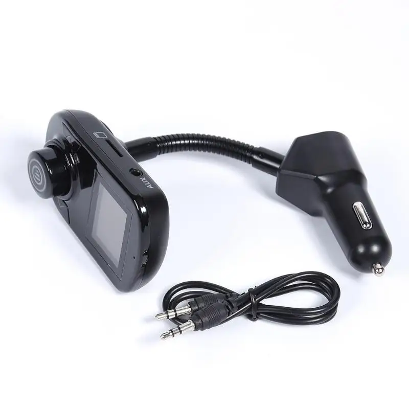 D19 Bluetooth FM Transmitter Handsfree Car Kit MP3 Player 3A Dual USB Charger On-line Battery Voltage Detection Characteristic |