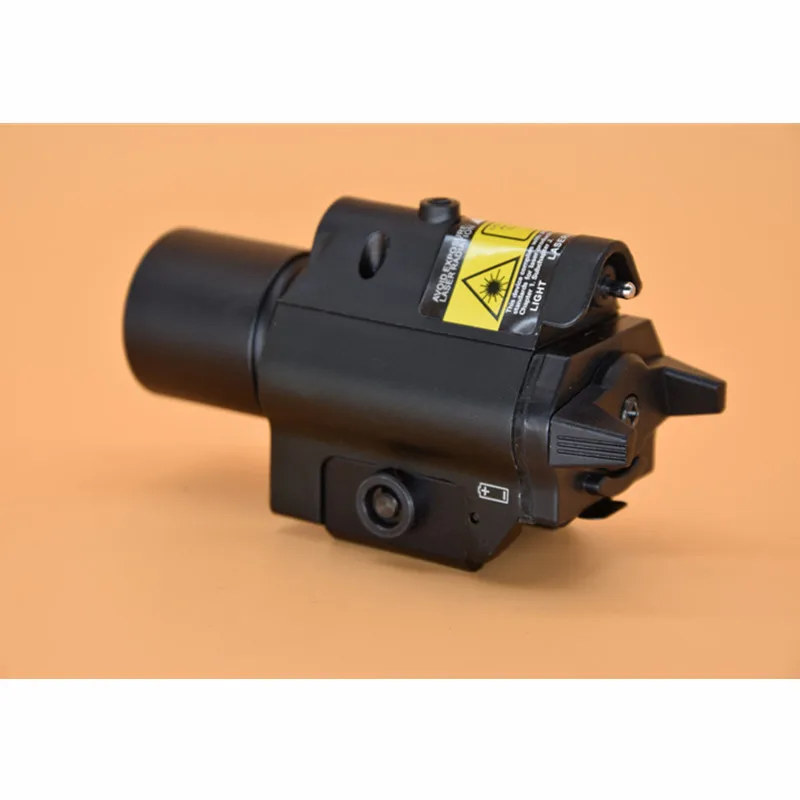 Компактный зеленый лазерный прицел с тактическим светодиодным фонариком для