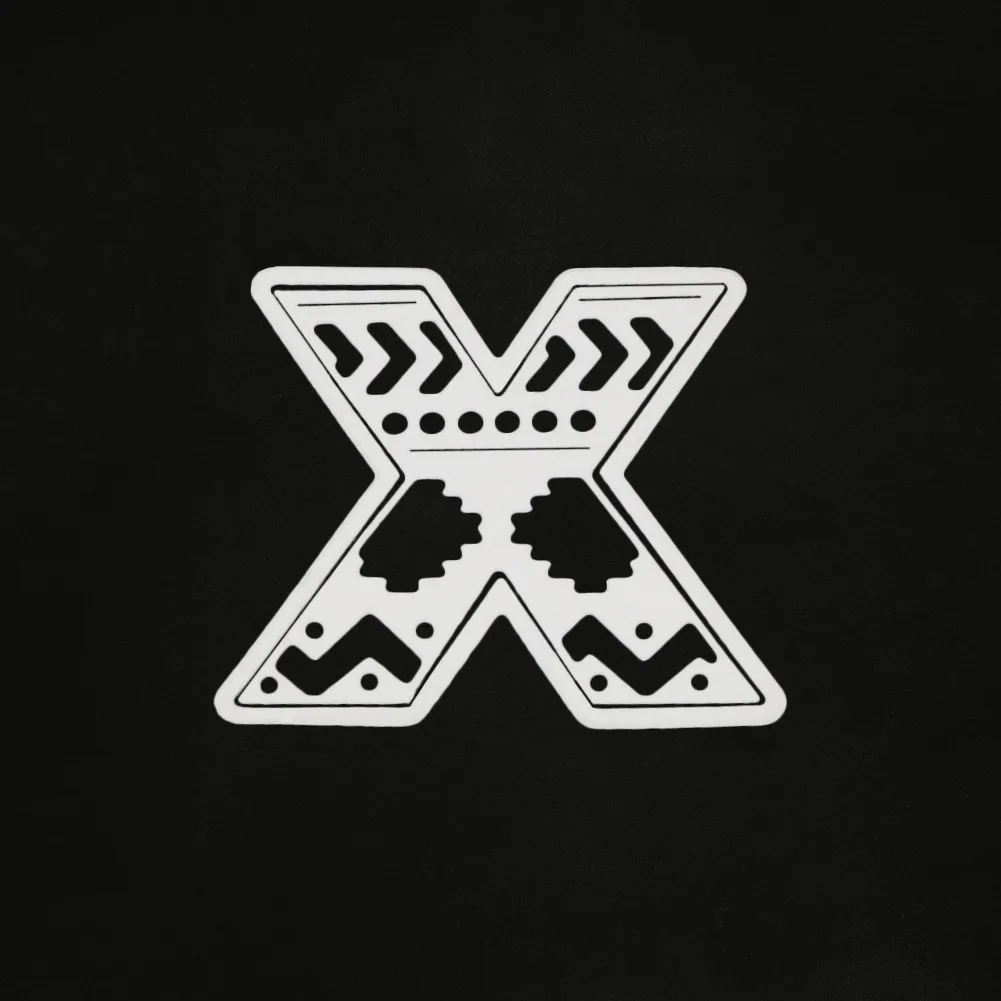 5 см большой ручной тиснение Алфавит буквы трафареты для пресс формы металла DIY