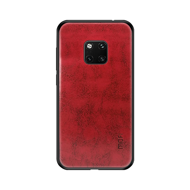 MOFi PU кожа+ чехол из термополиуретана и поликарбоната для huawei mate 20 pro чехлы для телефонов полная Защита задняя крышка для huawei mate 20 pro Чехол