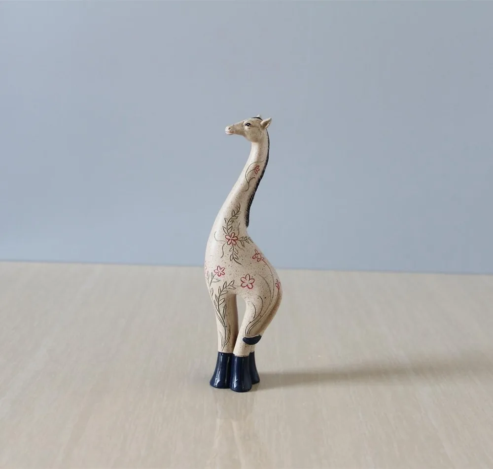 Статуя животного из смолы BUF статуэтка оленя талисман ремесло фигурка украшение