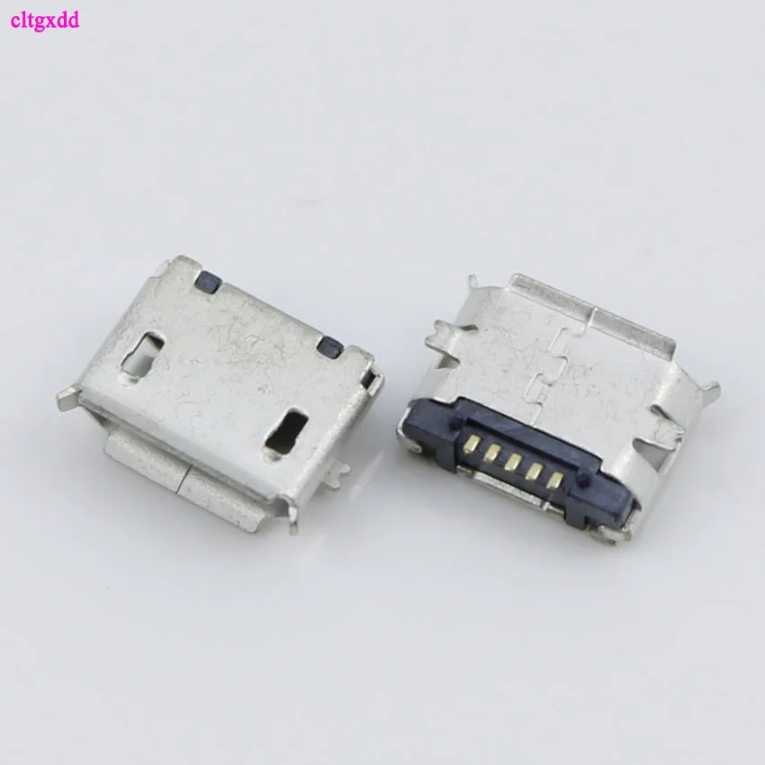 Clgxdd 10 шт. G18 Micro USB Type B Женский 5Pin разъем SMT порт PCB плата зарядка высокое качество