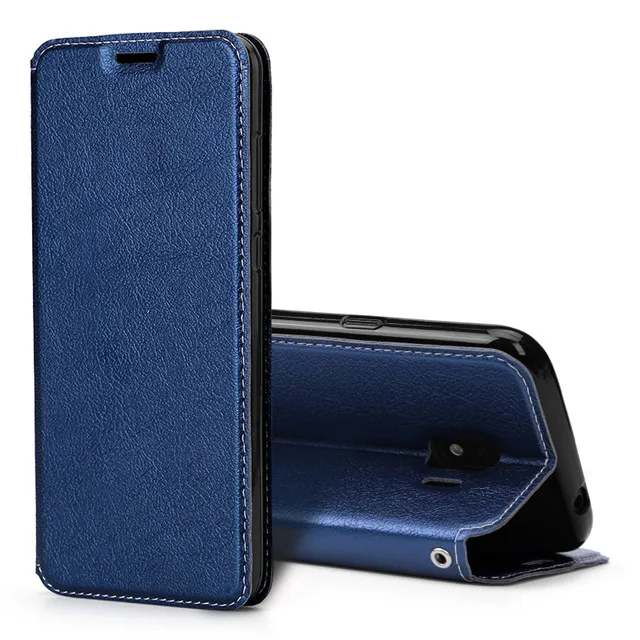 Роскошный кожаный флип чехол для Samsung S8 S9 plus J330 J530 J730 J2 J3 J4 J6 J7 J8 Prime 2018 A6 A8 A9 Star S10 Plus