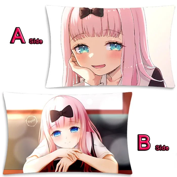 22 Аниме Kaguya-sama: Love Is War Shinomiya Kaguya Fujiwara Chika Dakimakura длинная подушка для объятий Чехол Наволочка 2WAY 35x55 см - Цвет: 22