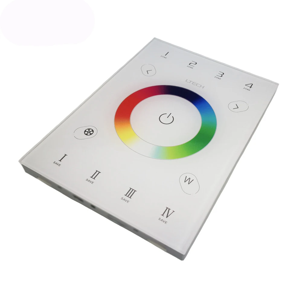 Управляемый контроллер rgbw 2,4 ГГц RF беспроводной и DMX512 AC 100 V-240 V сенсорный DMX управление светодиодный rgb RGBW линейка и R4-5A приемник