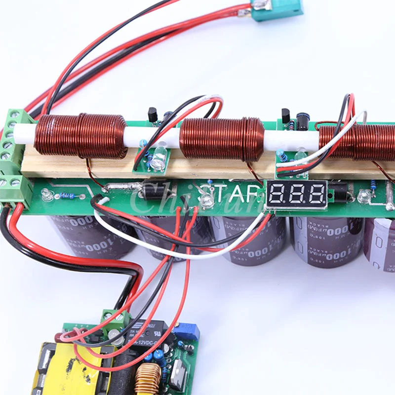 Встроенный электромагнитный пистолет простой многоступенчатый комплект