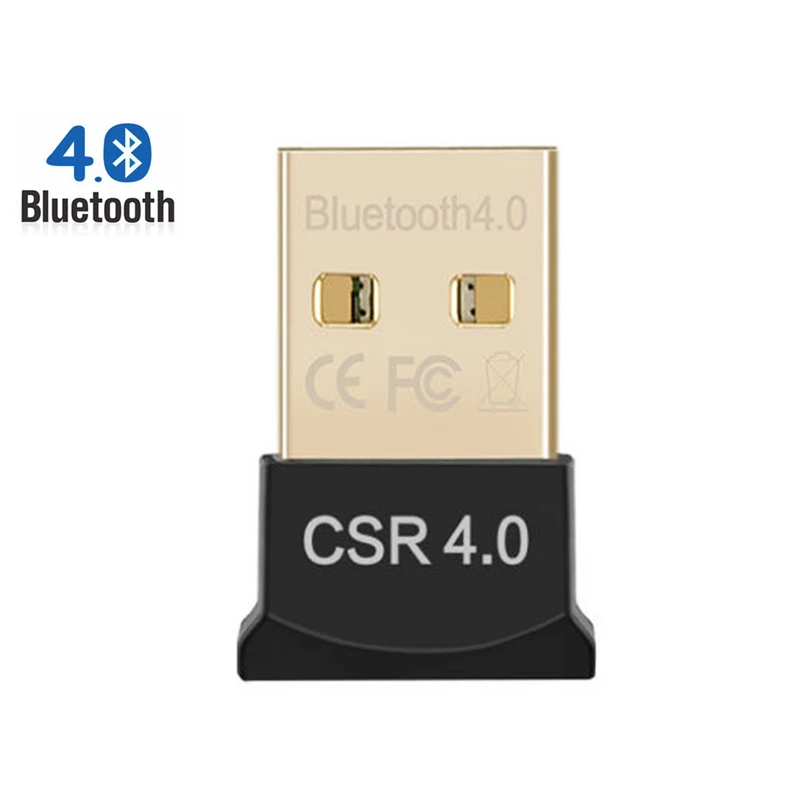 Компьютер USB адаптер Bluetooth V4.0 Двойной режим Беспроводной Dongle Бесплатная драйвер