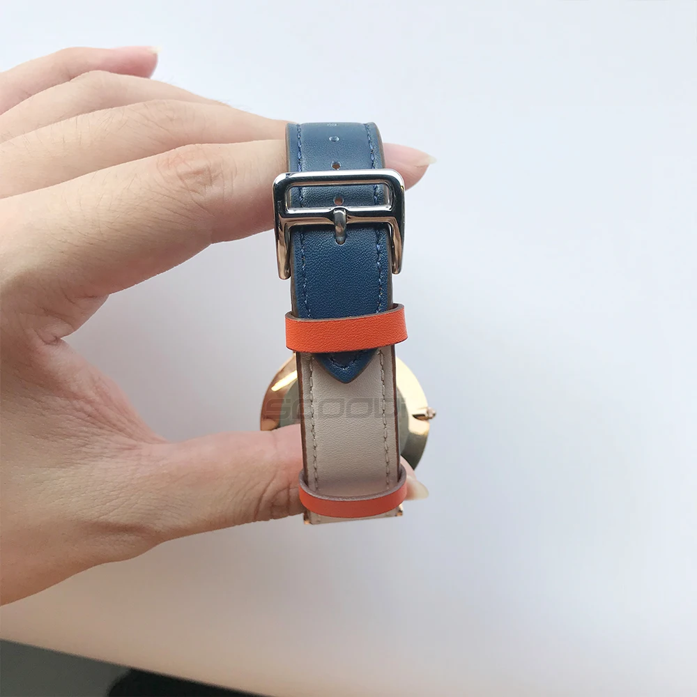 Ремешок для наручных часов из натуральной кожи, браслет для Xiaomi Huami Amazfit Bip, Молодежные часы, модные наручные часы, ремешок 20 мм