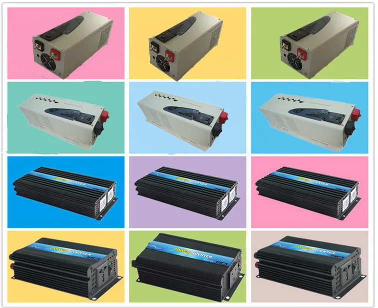 

2016 Factory Direct Sell 50Hz or 60Hz Hybrid Inverter Low Frequency DC to AC Inverter 1500W