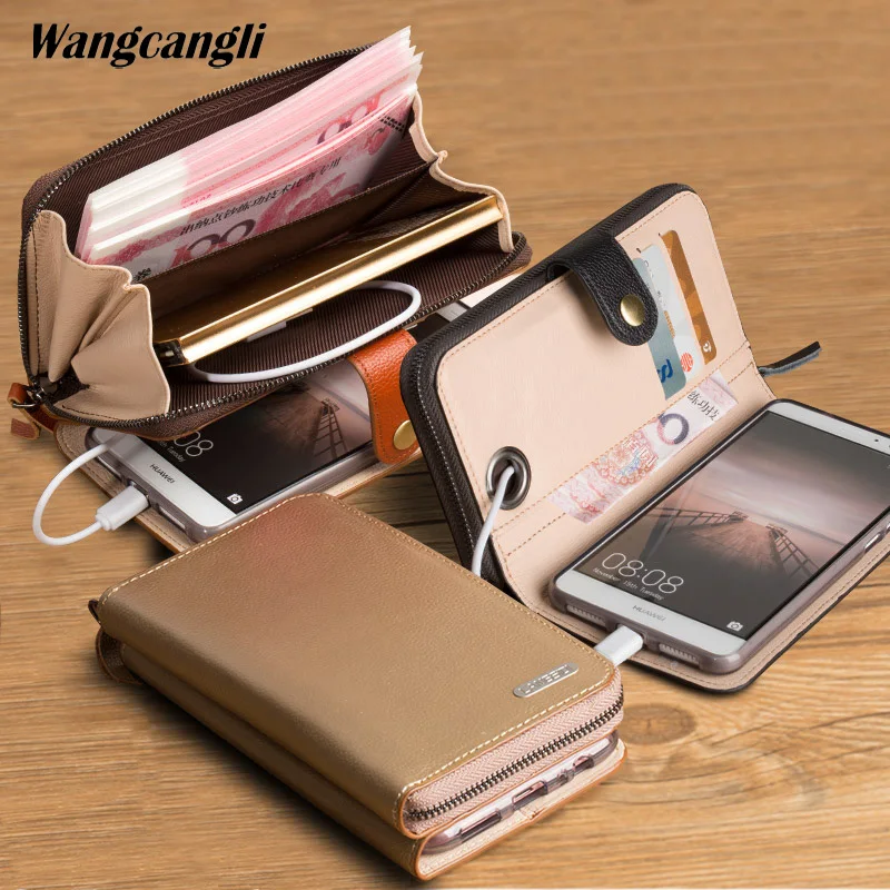 

Brand Genuine Leather phone case for Handmade custom flip phone case For HUAWEI P10 P20 P20LITE 10PRO PLUS Honor 10 Mate RS