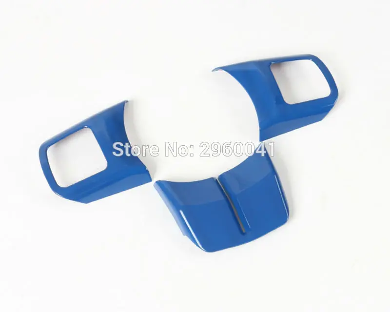 3 шт. внутренний синий ABS чехол на руль накладка наклейка подходит для Jeep Patriot Compass